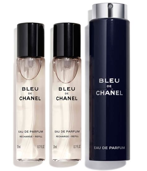 le bleu de chanel men travel size|chanel mademoiselle travel refill.